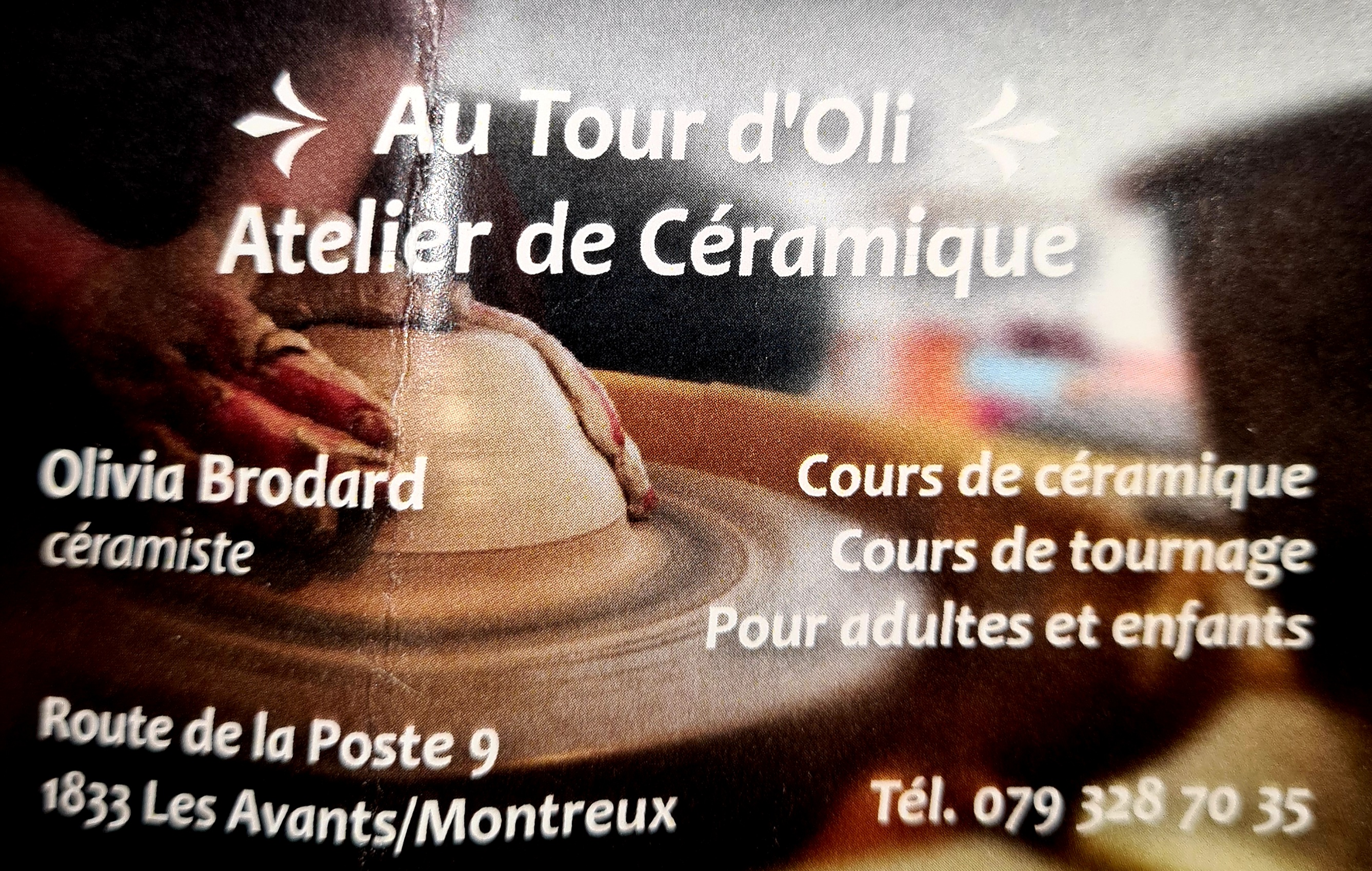 Atelier de céramique - Au Tour d'Oli