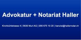 Advokatur + Notariat Haller AG