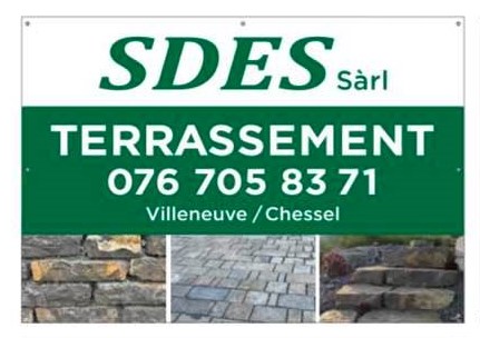 SDES Terrassement & Aménagement Extérieur Sàrl