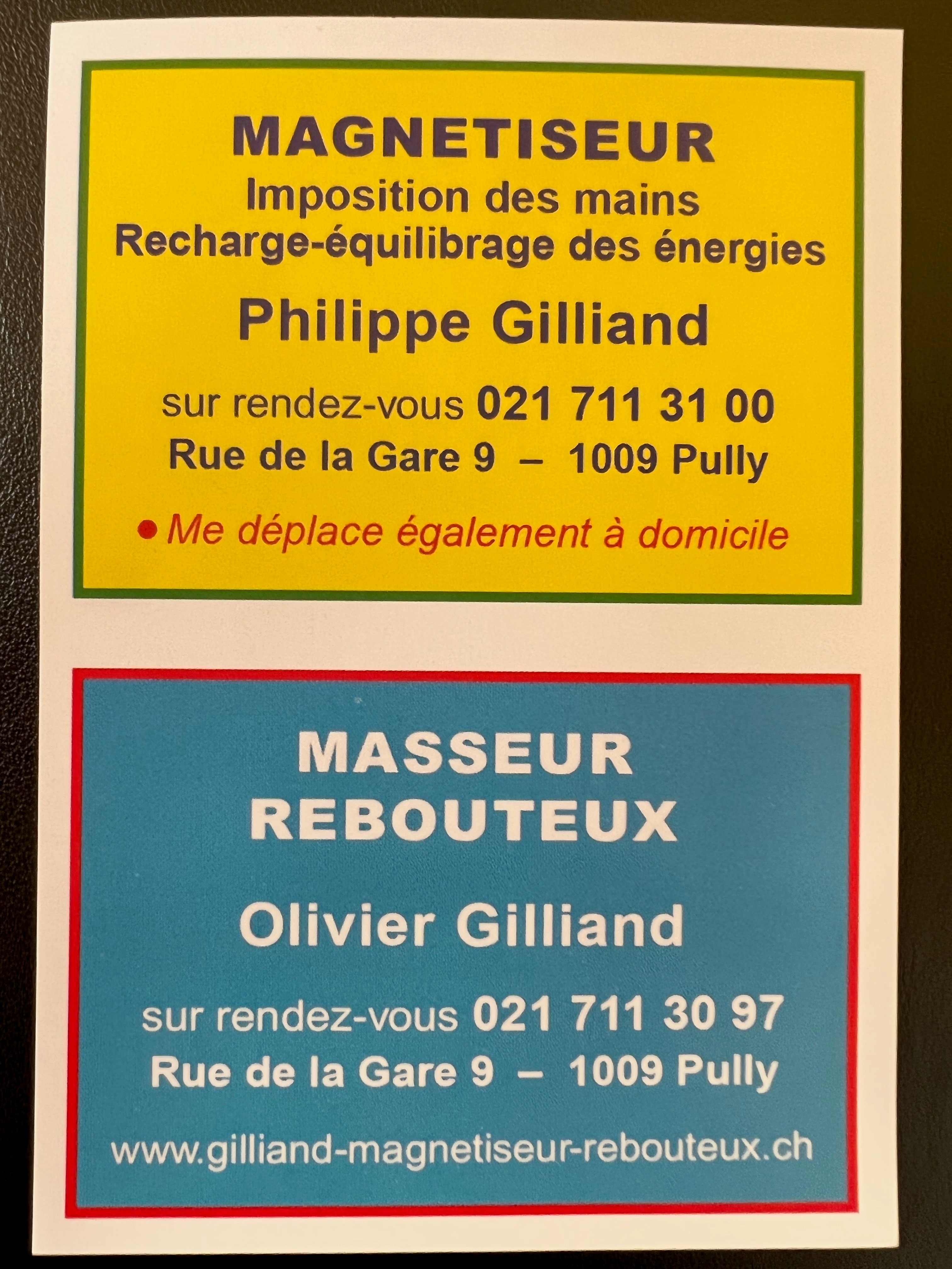 Cabinet de magnétisme-reboutage