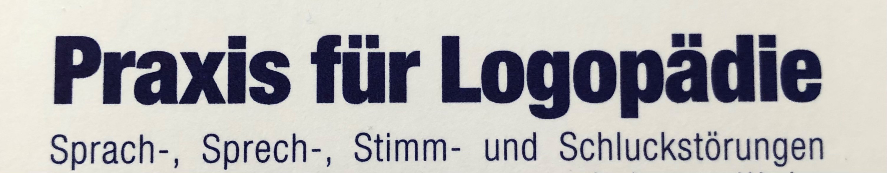 Praxis für Logopädie