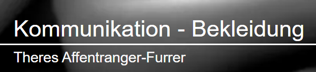 Kommunikation durch Bekleidung