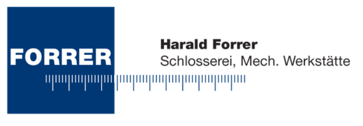 Harald Forrer, Schlosserei/ Mech. Werkstätte