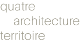 quatre architecture territoire sàrl