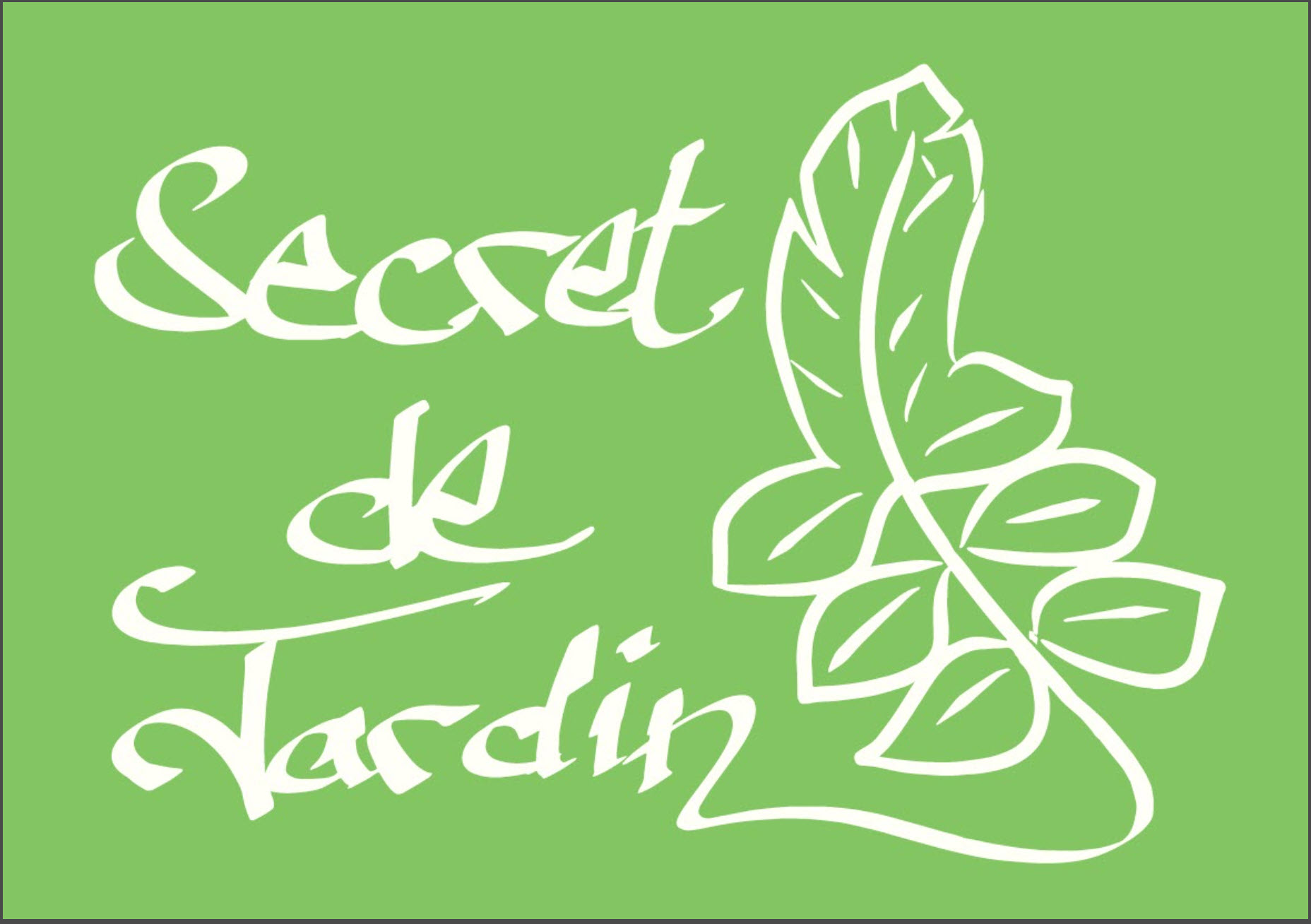 Secret de Jardin Mercier Cédric