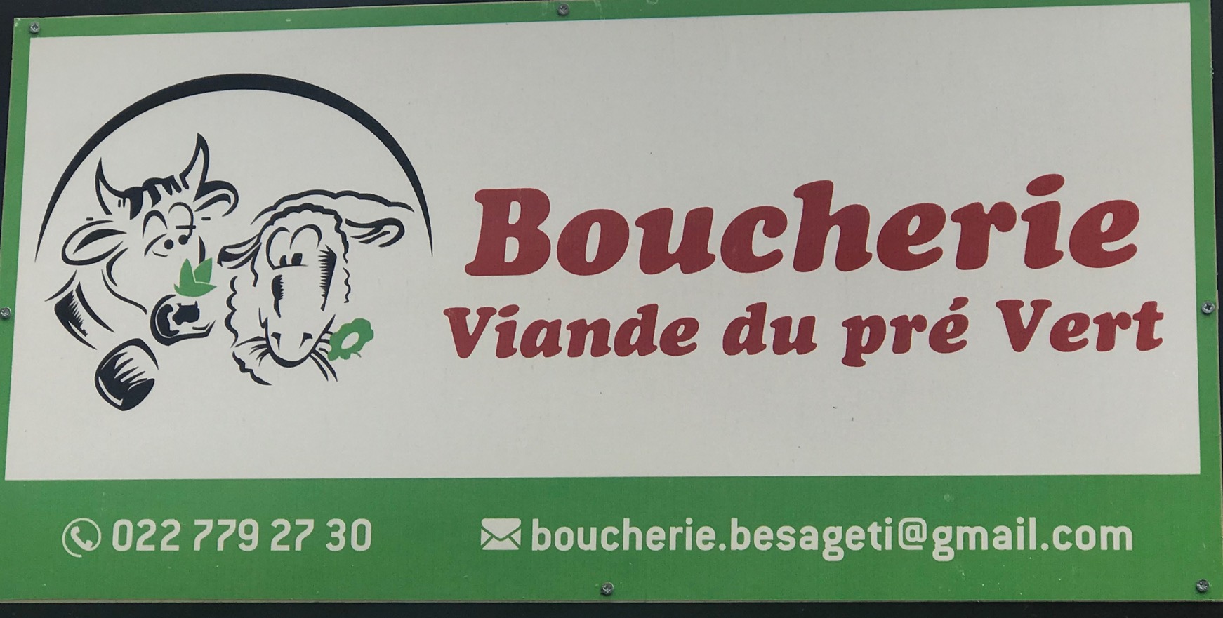 Boucherie Viande du Pré-Vert