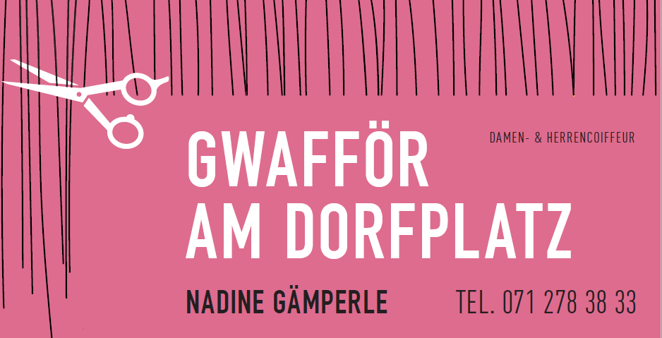 Gwafför am Dorfplatz