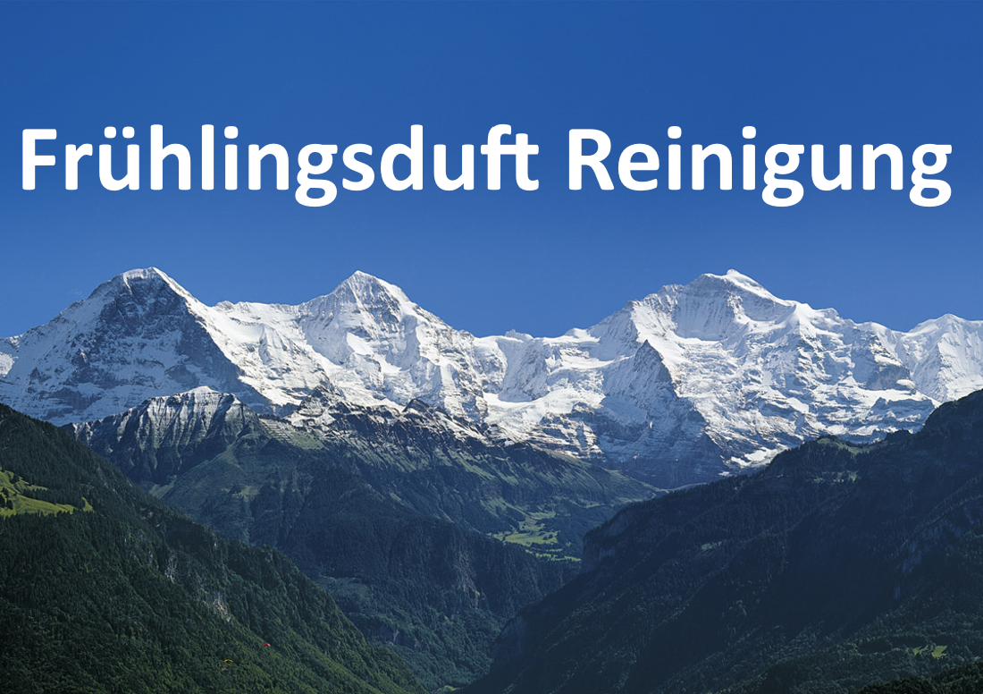 Frühlingsduft Reinigung
