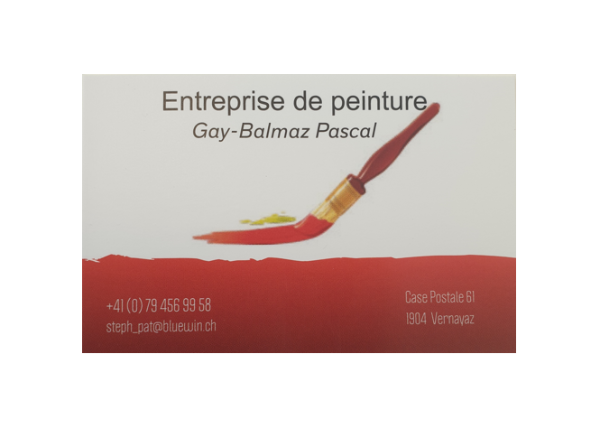 Pascal Gay-Balmaz - Gypserie Peinture Sàrl