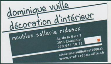 Vuille Dominique Atelier tapissière