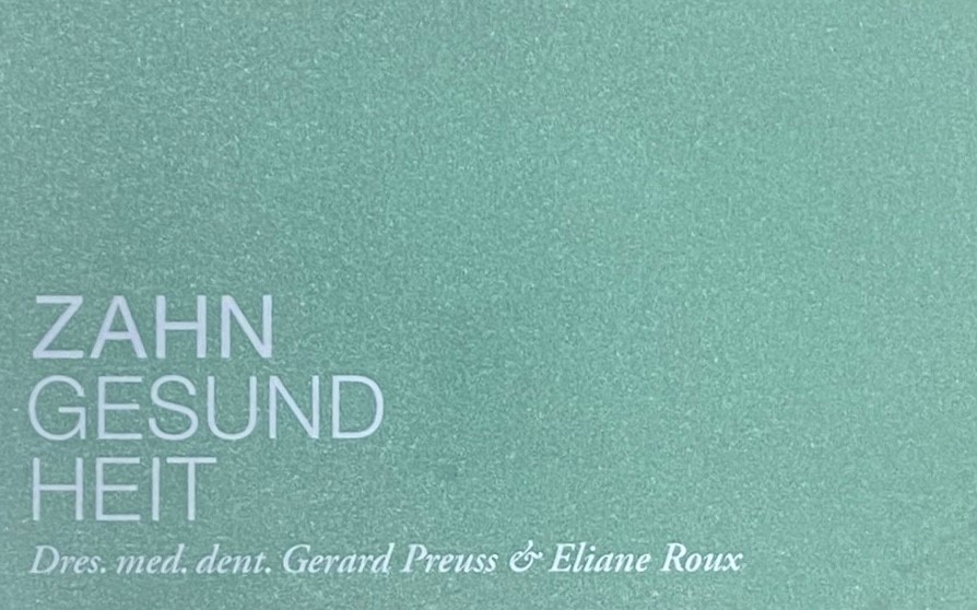Dres. med. dent. Gerard Preuss & Eliane Roux